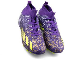 Sportaç 102 Garson Krampon Çoraplı - Mor/Sarı - Sportaç