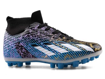 Sportaç 102 Garson Krampon Çoraplı - Rugan/Siyah/Beyaz/Mavi - Sportaç