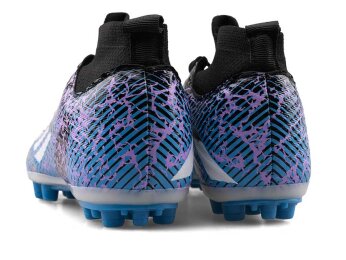 Sportaç 102 Garson Krampon Çoraplı - Rugan/Siyah/Beyaz/Mavi - 3