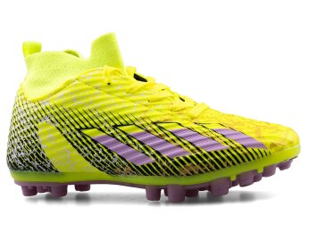 Sportaç 102 Garson Krampon Çoraplı - Sarı/Lila/Siyah - Sportaç