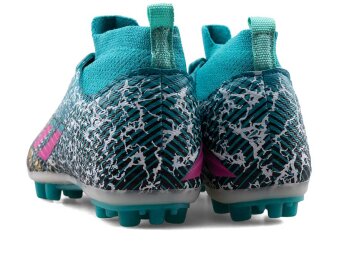 Sportaç 102 Garson Krampon Çoraplı - Turkuaz/Fuşya/Siyah - 3