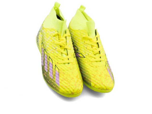 Sportaç 102 Merdane Halısaha Çoraplı - Sarı/Lila/Siyah - 2