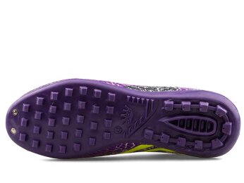 Sportaç 102 Merdane Halısaha Çoraplı - Siyah/Sarı/Mor - 4