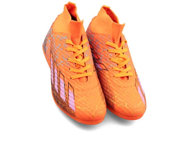 Sportaç 102 Merdane Halısaha Çoraplı - Turuncu/Lila/Siyah - 2