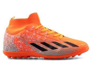 Sportaç 102 Merdane Halısaha Çoraplı - Turuncu/Siyah/Su Yeşili - 1