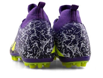 Sportaç 102 Merdane Krampon Çoraplı - Mor/Sarı - 3