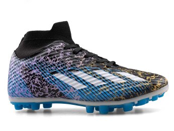 Sportaç 102 Merdane Krampon Çoraplı - Rugan/Siyah/Beyaz/Mavi - 1