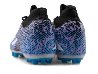 Sportaç 102 Merdane Krampon Çoraplı - Rugan/Siyah/Beyaz/Mavi - 3