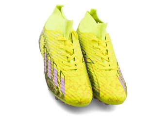 Sportaç 102 Merdane Krampon Çoraplı - Sarı/Lila/Siyah - Sportaç