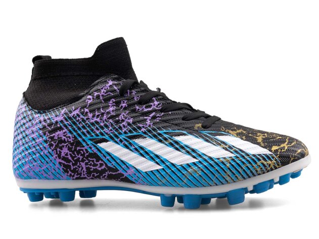 Sportaç 102 Merdane Krampon Çoraplı - Siyah/Beyaz/Puma/Mavi - 1