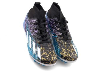 Sportaç 102 Merdane Krampon Çoraplı - Siyah/Beyaz/Puma/Mavi - 2