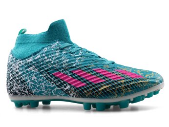 Sportaç 102 Merdane Krampon Çoraplı - Turkuaz/Fuşya/Siyah - Sportaç