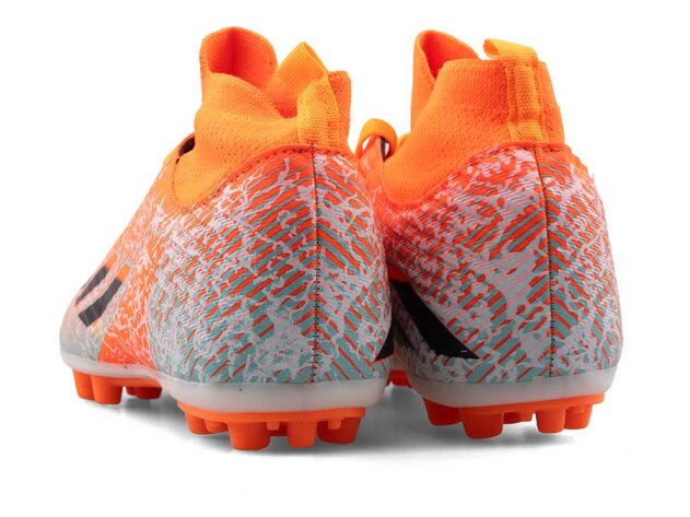 Sportaç 102 Merdane Krampon Çoraplı - Turuncu/Siyah/Su Yeşili - 3