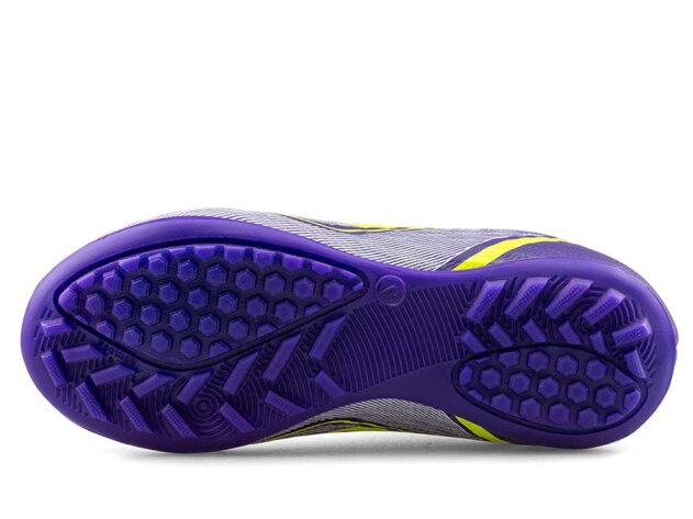 Sportaç 103 Filet Halısaha Çoraplı - Mor/Sarı/Beyaz - 4