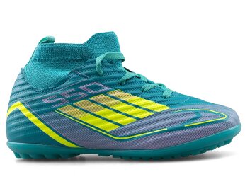 Sportaç 103 Filet Halısaha Çoraplı - Turkuaz/Sarı/Lila - 1