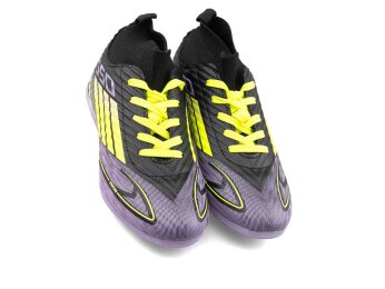 Sportaç 103 Garson Halısaha Çoraplı - Siyah/Sarı/Lila - 2