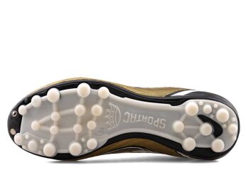 Sportaç 103 Garson Krampon Çoraplı - Siyah/Beyaz/Gold - 4