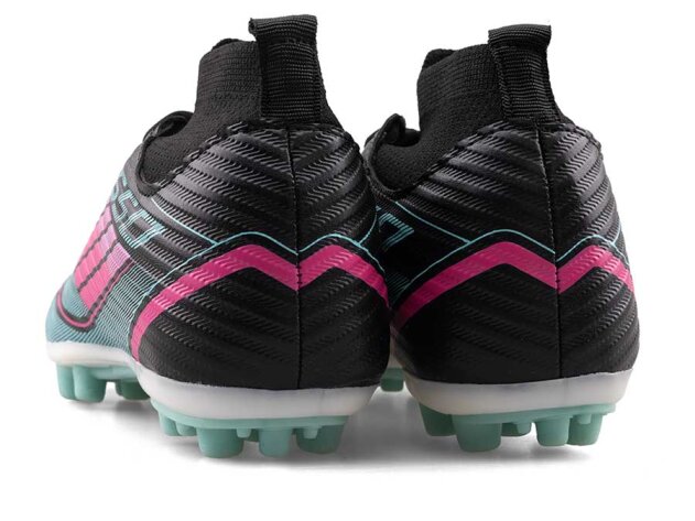 Sportaç 103 Garson Krampon Çoraplı - Siyah/Fuşya/Su Yeşili - 3