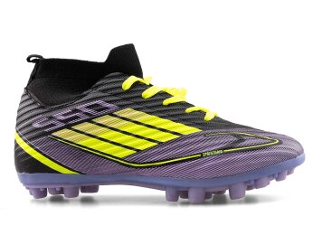 Sportaç 103 Garson Krampon Çoraplı - Siyah/Sarı/Lila - 1