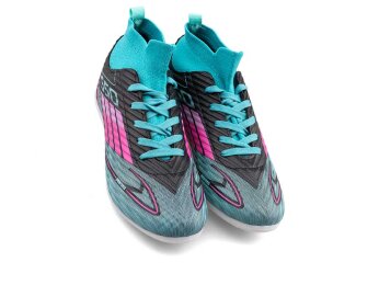 Sportaç 103 Merdane Halısaha Çoraplı - Siyah/Fuşya/Su Yeşili - 2