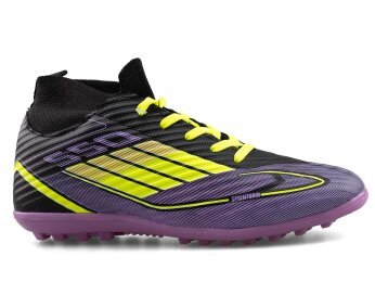 Sportaç 103 Merdane Halısaha Çoraplı - Siyah/Sarı/Lila - 1