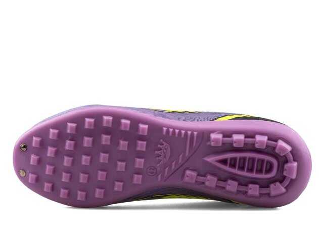 Sportaç 103 Merdane Halısaha Çoraplı - Siyah/Sarı/Lila - 4