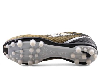 Sportaç 103 Merdane Krampon Çoraplı - Siyah/Beyaz/Gold - 4