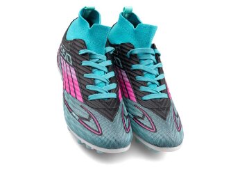 Sportaç 103 Merdane Krampon Çoraplı - Siyah/Fuşya/Su Yeşili - 2