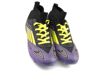 Sportaç 103 Merdane Krampon Çoraplı - Siyah/Sarı/Lila - 2