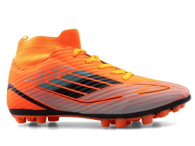 Sportaç 103 Merdane Krampon Çoraplı - Turuncu/Siyah/Su Yeşili - 1