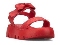 Şule 300 Filet Sandalet - Kırmızı - Şule