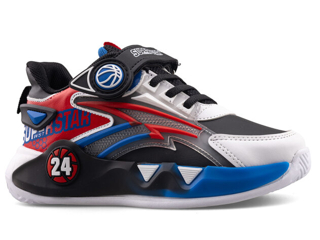 Superstar 024 Filet Cilt - 1 Beyaz/Kırmızı/Sax - 1