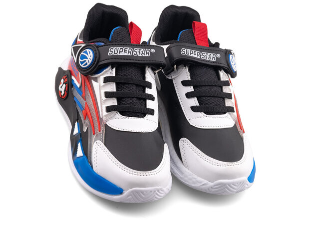 Superstar 024 Filet Cilt - 1 Beyaz/Kırmızı/Sax - 2