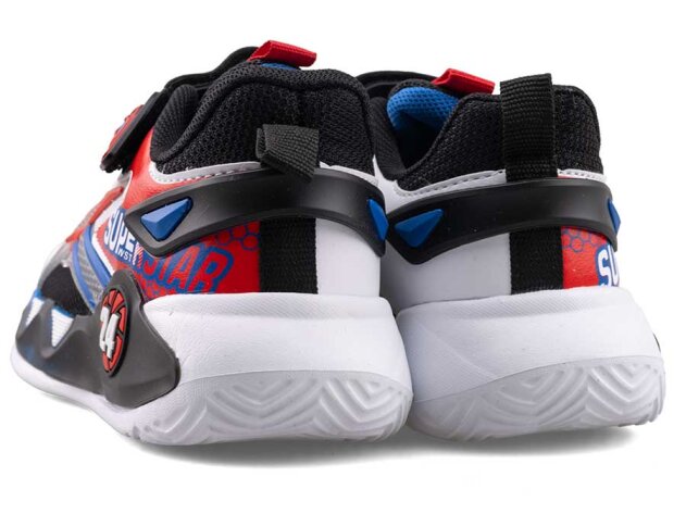 Superstar 024 Patik Anrk - 1 Beyaz/Kırmızı/Sax - 3