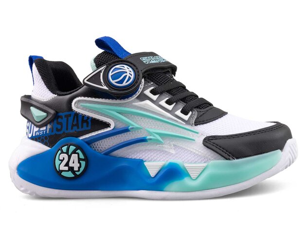 Superstar 024 Patik Anrk - 2 Siyah/Sax/S.Yeşil - 1