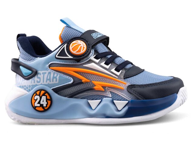 Superstar 024 Patik Anrk - 3 Laci/İndigo/Mavi/Oranj - 1