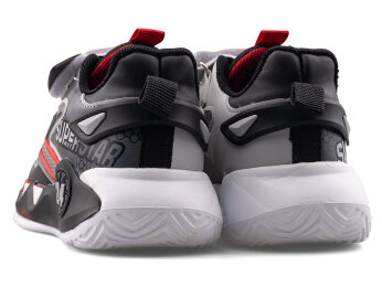 Süperstar 024 Patik Cilt - 10 Buz/Siyah/Kırmızı - 3