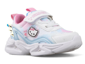 Superstar 305 Bebe Anrk Işıklı - 4 Beyaz/B.Mavi - 5