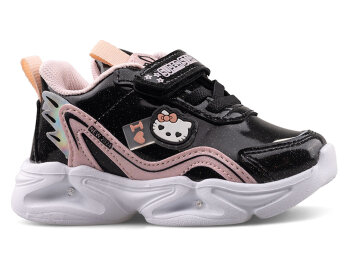 Superstar 305 Bebe Cilt Işıklı - 14 Siyah/Pudra/Rugan - 1