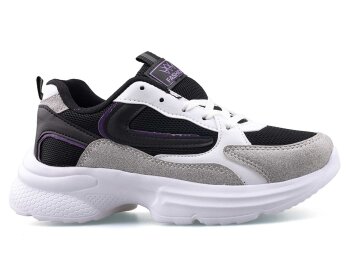 Texin 3735 Zenne Anrk - Siyah/Lila - Texin