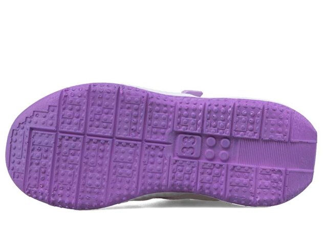 Tomkids 018 Patik Anrk - Beyaz/Lila - 4