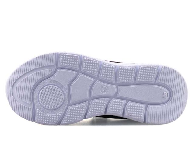 Tomkids 4049 Patik Anrk - Siyah/Lila - 4