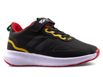 Tomkids 5084 Filet Cilt - Siyah/Kırmızı - Tomkids