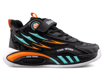 Tomwins 004 Filet Cilt - 1 Siyah/Su Yeşili/Oranj - 1