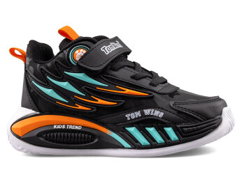 Tomwins 004 Patik Cilt - 1 Siyah/Su Yeşili/Oranj - 1