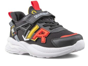 Tomwins 080 Patik Anrk - 3 Siyah/Kırmızı - 1