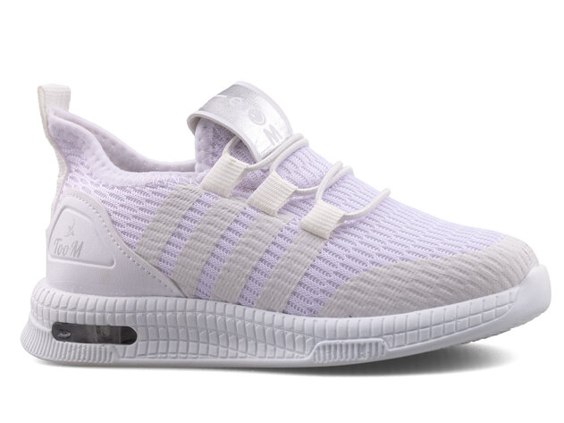 Toom T3434 Patik Triko Işıklı - Beyaz/Beyaz - 1