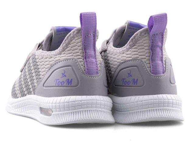 Toom T3434 Patik Triko Işıklı - Buz/Lila - 3