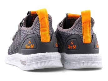 Toom T3434 Patik Triko Işıklı - Füme/Oranj - 3