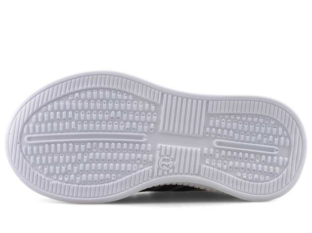 Toom T3434 Patik Triko Işıklı - Füme/Oranj - 4